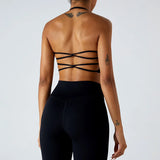 Female Back Cross Gym Sports Bra