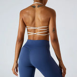 Female Back Cross Gym Sports Bra
