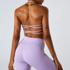 Female Back Cross Gym Sports Bra