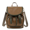 Leather Style Female Back Pack/bag