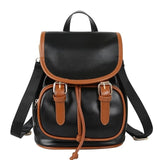 Leather Style Female Back Pack/bag