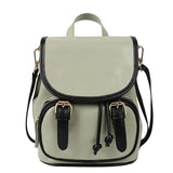 Leather Style Female Back Pack/bag