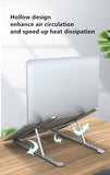 Aluminium Adjustable Non-slip Laptop Stand Holder