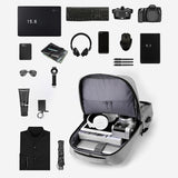 Multifunctional Waterproof Laptop Backpack With USB Charging