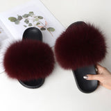 Women's Summer Fluffy Slides