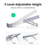 Foldable Aluminium Laptop Stand Holder