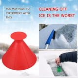 Cone Ice Scrapper-Snow Removal